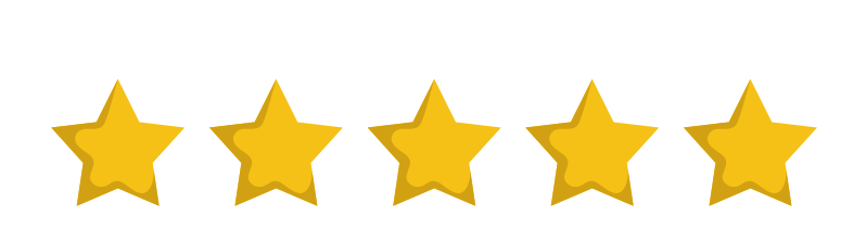 STAR GOOGLE RATING Clear background
